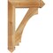 Ekena Millwork Imperial Arts & Crafts Rough Sawn Bracket, Western Red Cedar, 4"W x 20"D x 28"H BKT04X20X28IMP03RWR - alternate 2